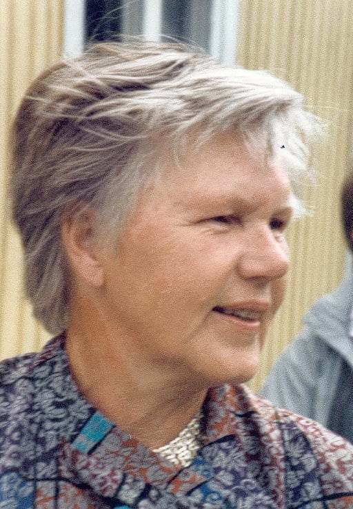 Porträtt av Gunilla Forsberg, född Ribbing.