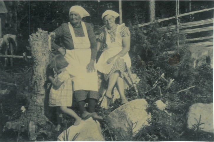 Viola Forsberg, Berit Forsberg, Märta Forsberg