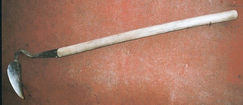 Ett 'pergrev' — grep för potatisupptagning.